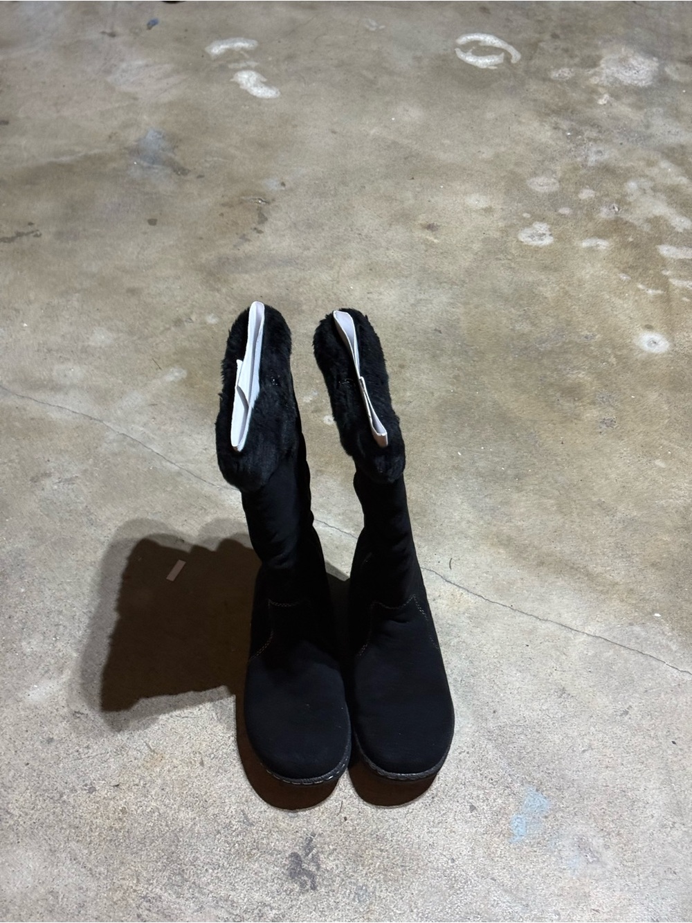 Bass Black Faux-Fur Winter Boots - Picture 3 of 4
